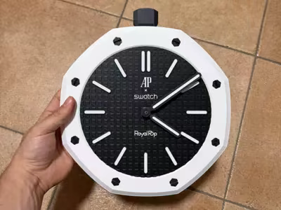 Reloj de Pared AP x Swatch